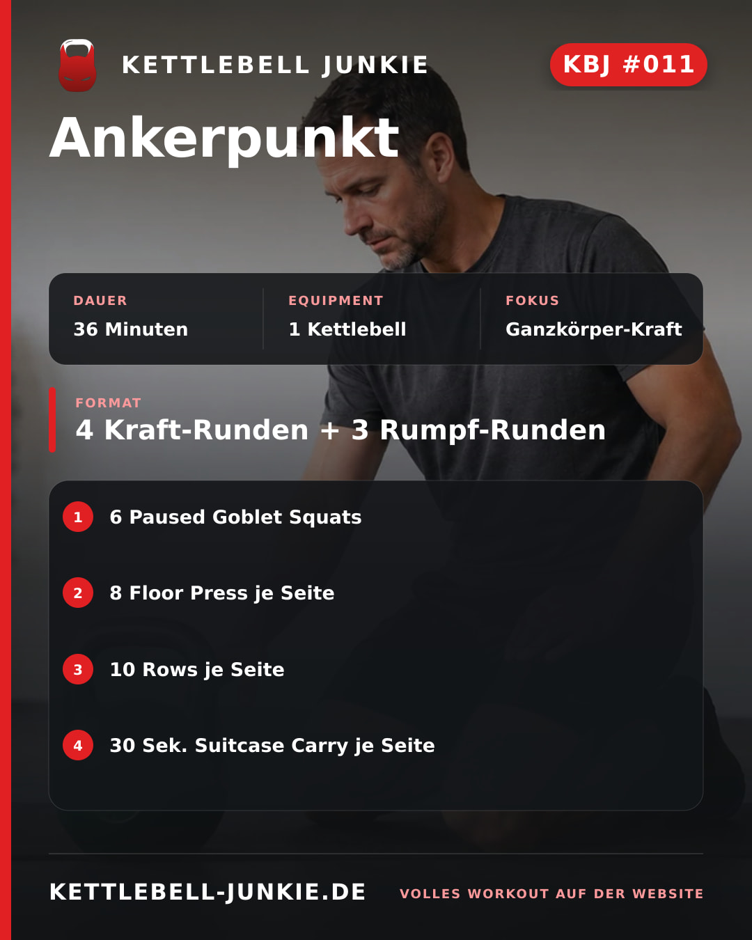 Instagram-Beitragskarte für KBJ Workout #011: Ankerpunkt
