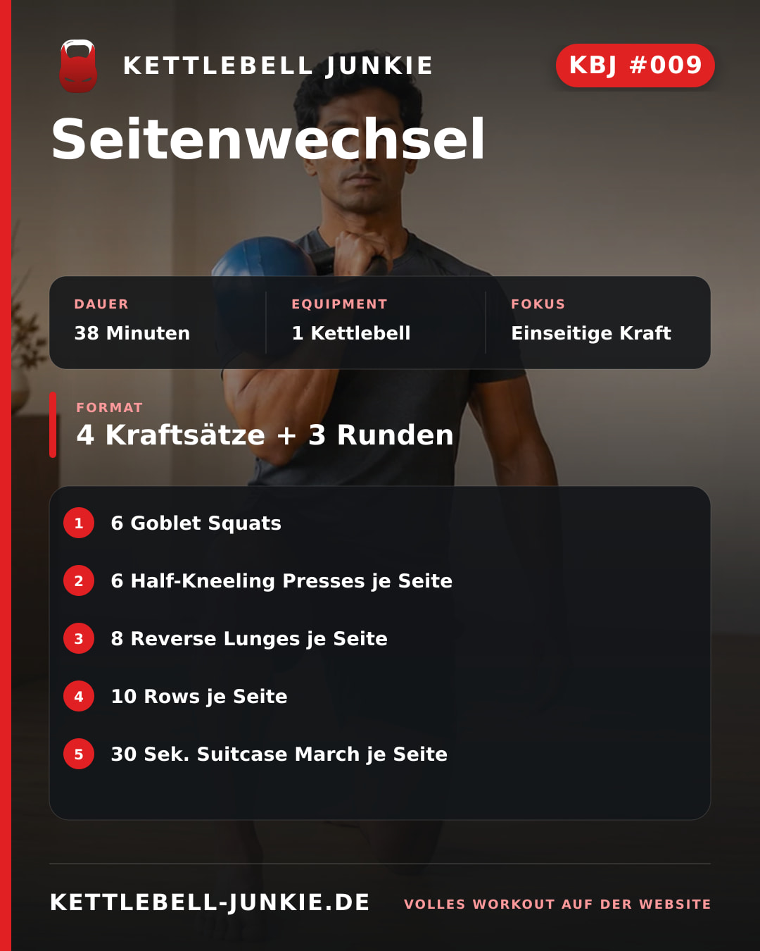 Instagram-Beitragskarte für KBJ Workout #009: Seitenwechsel